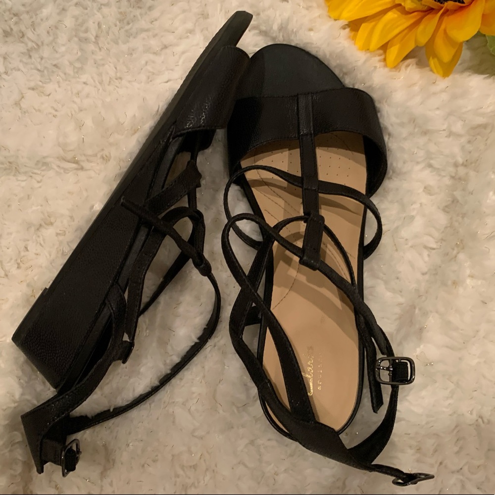 CLARKS Sandals, Blk, Size 10  *NEW*